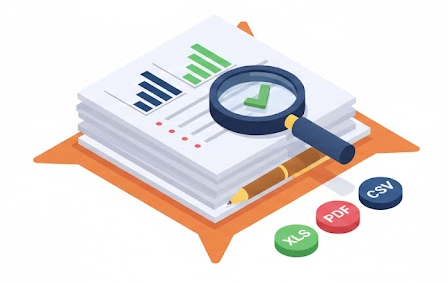  Export & Share Reports 